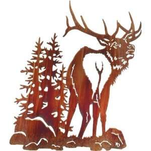 Country Music (Elk) Wall Art: Home & Kitchen