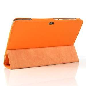 Orange / PU Leather Stand Case Cover for Samsung Galaxy TAB 8.9 / GT 