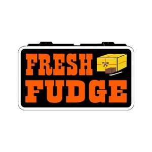  Fresh Fudge Backlit Sign 13 x 24