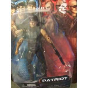   Patriot Action Figure Comes With Machine Gun: Greenbrier: Toys & Games