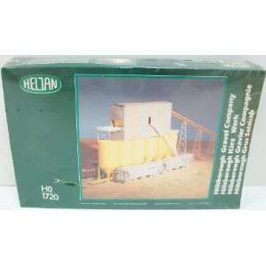  Heljan 1720 HO Hillsborough Gravel Company Bldg Kit Toys & Games