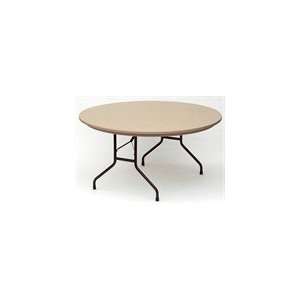  Correll Fixed Height 60 Round Folding Table: Home 