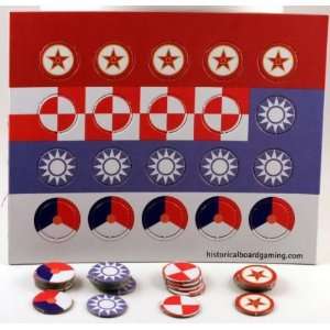    Axis & Allies Roundels Sheets   Minor Allies Toys & Games