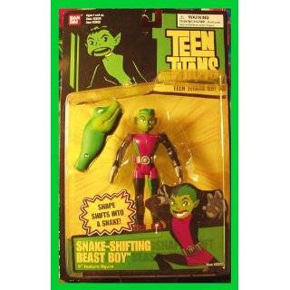    Teen Titans 5 Deluxe Action Figure: Beast Boy: Toys & Games