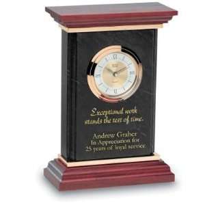  Successories Marble Pillar Clock