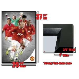  Framed Manchester United FC Team Collage Poster 33687 