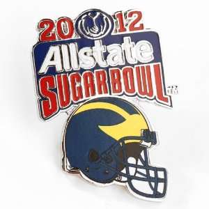  NCAA Michigan Wolverines 2012 Sugar Bowl Lapel Pin: Home 