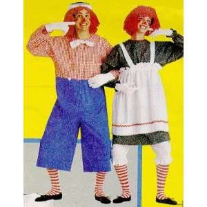  Raggedy Ann & Andy Costume Pattern   Adult McCalls 9494 