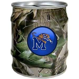  Memphis Tigers NCAA Realtree Tin Bank