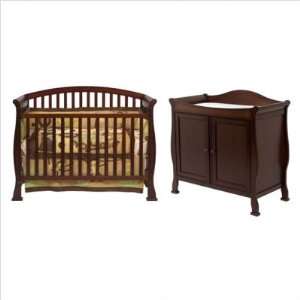  Bundle 35 Thompson Two Piece Convertible Crib Set with Toddler 