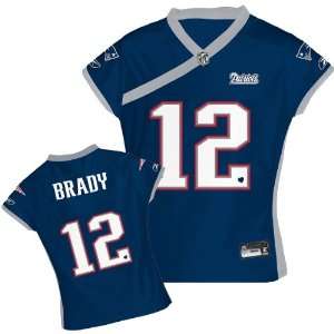  Reebok New England Patriots Tom Brady Girls (7 16) Be Luv 
