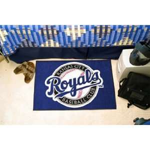    MLB Kansas City Royals Team Logo Door Mat: Sports & Outdoors