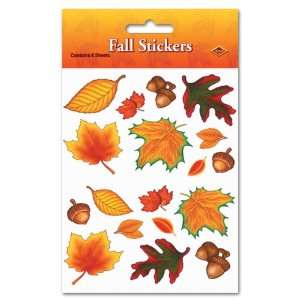 Fall Leaf Stickers(pack Of 168)