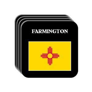  US State Flag   FARMINGTON, New Mexico (NM) Set of 4 Mini 