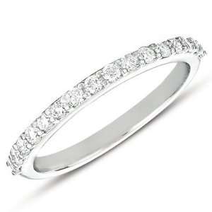 Kashi & Sons EN7342 BWG White Gold Engagement Ring   14KW Ring Size 
