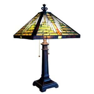    Southwestern Mountain Tiffany Style Table Lamp: Kitchen & Dining