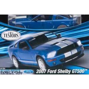   24 Metal Replica 2007 Ford Shelby GT500 Car Model Kit: Toys & Games