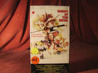 Shout At The Devil VHS Lee Marvin Roger Moore Video Film by Peter Hunt 