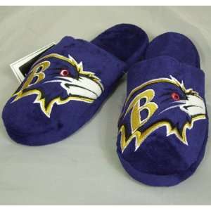  Baltimore Ravens Big Logo Hard Sole Slide Slippers: Sports & Outdoors