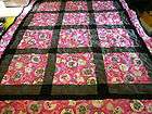 Handcrafted patch Work crazy Cat Baby Crib Throw Lap Quilt 39
