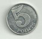 Five Points token, Pocket Change Family Fun Centers aluminum