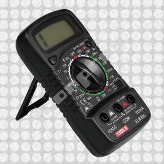 Digital AC DC Voltmeter Ammeter Ohm Multimeter Tester  