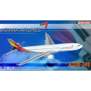  Asiana Airlines A330 300 1 400 Dragon Wings Toys & Games