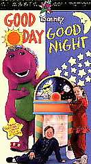 Barney   Good Day, Good Night VHS, 1997  