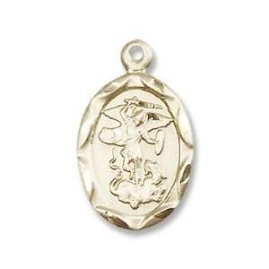  Gold Filled St. Michael the Archangel Pendant Gold Filled 