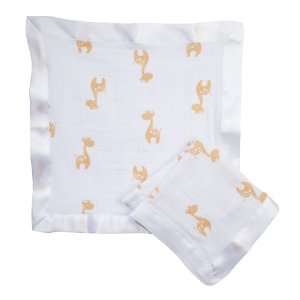   : Aden by aden + anais 2 Pack Security Blankets, Olivia Giraffe: Baby