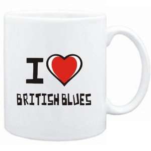  Mug White I love British Blues  Music: Sports & Outdoors