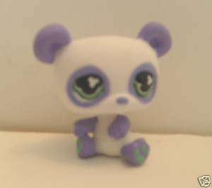 Littlest Pet Shop China Purple Panda Bear NEW  