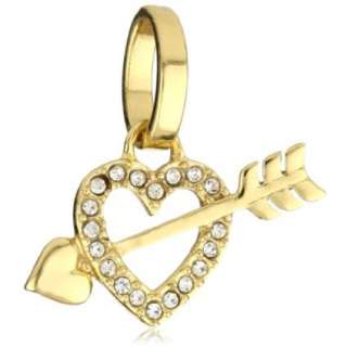 Juicy Couture Heart with Arrow Charm   designer shoes, handbags 