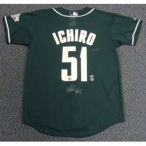  Ichiro Suzuki Autographed/Hand Signed 2001 All Star Jersey 