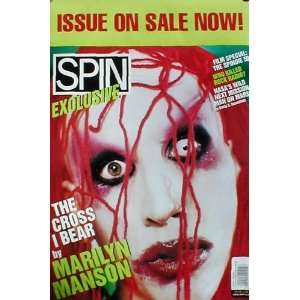  Marilyn Manson (Spin Cover, Original) Music Poster Print 
