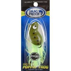 Snag Proof   Pro Series Poppin Frog Green  Sports 