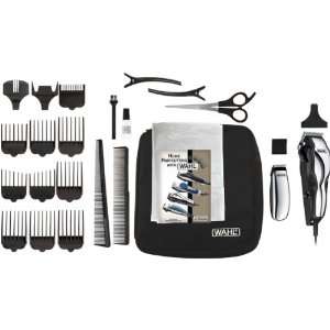  Corded Deluxe Chrome Pro 25 Piece Haircut Kit with 