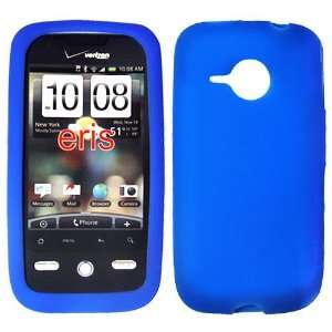  Silicone Case HTC Droid Eris 6200 Blue Cell Phones 