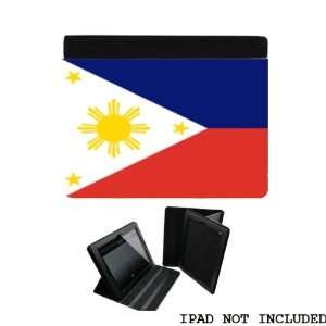  Philippines Flag iPad Leather and Faux Suede Holder Case 