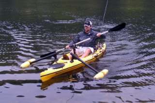 Kayak or Canoe Stabilizers or Outriggers to paddle more confidently or 