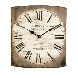   French Style Decorative Wall Clock with Roman Numerals: Home & Kitchen