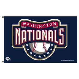  Washington Nationals MLB 3x5 Banner Flag: Sports 