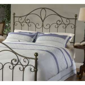   Morris Duo Panel King Bed Set   Hillsdale 1545BKR: Furniture & Decor