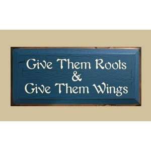  SaltBox Gifts I1023GRGW Give Them Roots and Give Them Wings 