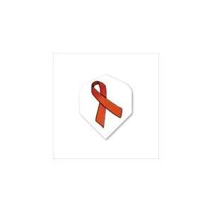  Poly Dart Flight   Charity Ribbon Aids (Red) Toys & Games
