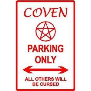  COVEN PARKING sign * street cult witch: Home & Kitchen