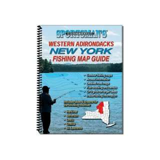  Western Adirondacks New York Fishing Map Guide: Sports 