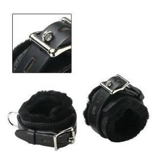 Strict Leather Premium Fur Lined Locking Ankle Cuffs