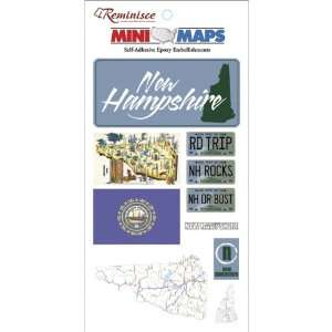  Reminisce Mini Maps, New Hampshire Arts, Crafts & Sewing