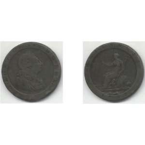 Great Britain 1797 Penny, KM 618 